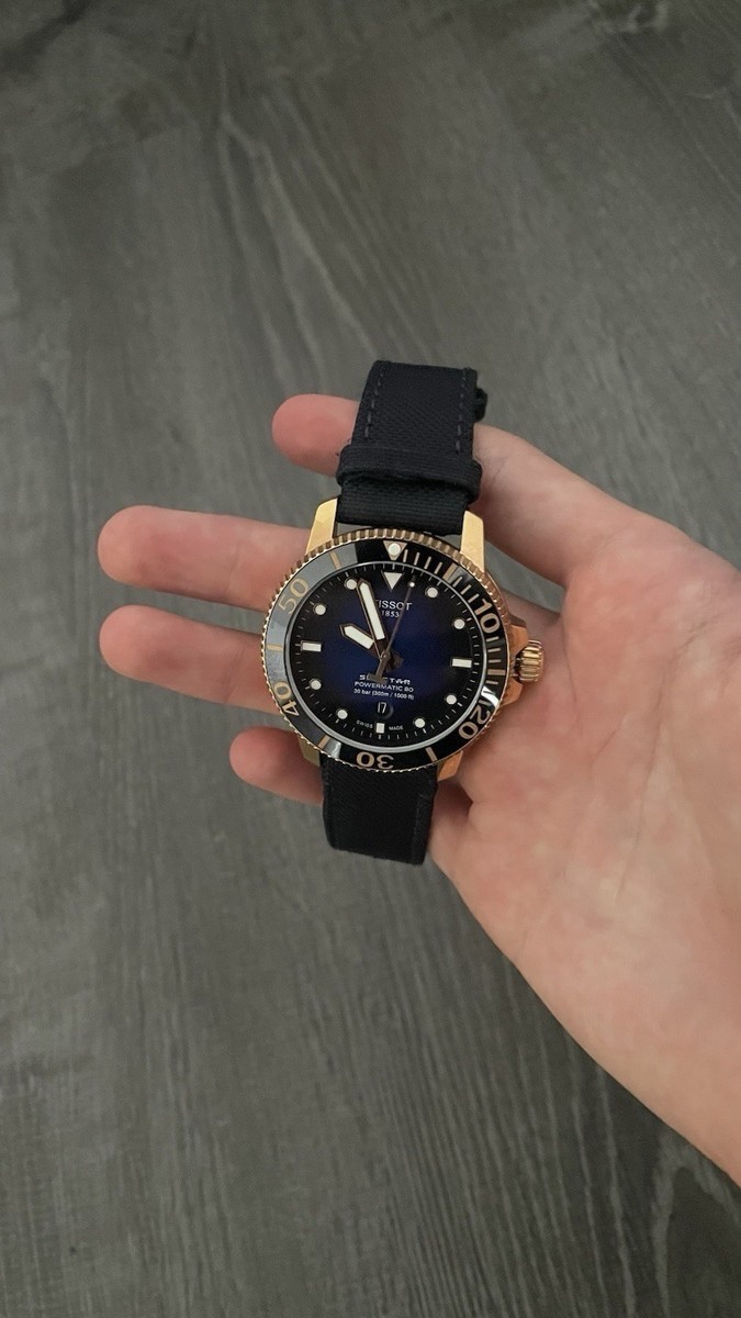 TISSOT SEASTAR 1000 POWERMATIC 80 AUTOMATIC, 43 MM, CERAMIC BEZEL, SWISS MADE
