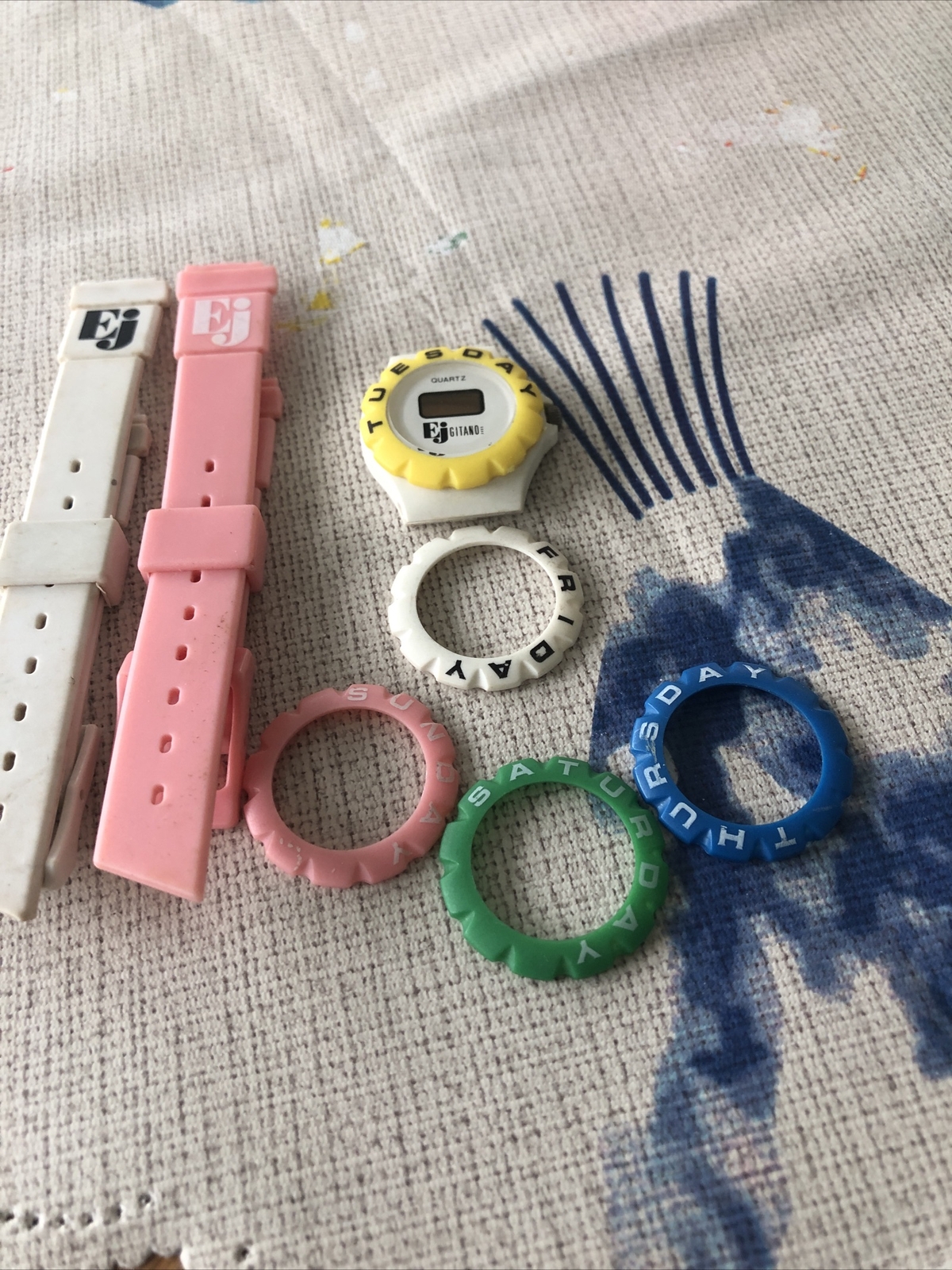 1991 EJ GITANO Watch almost complete, 5 days or parts only..