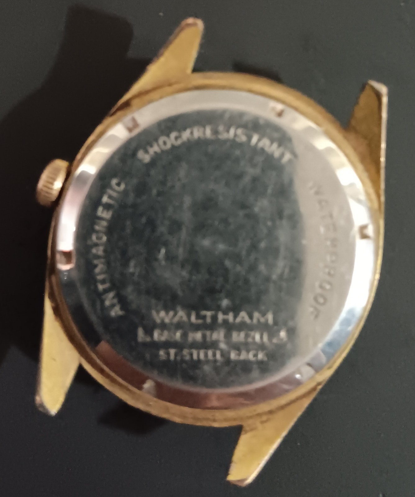 Vintage gold tone mens watches 2 Bulova N9 1 Waltham no bands all 3 run tested