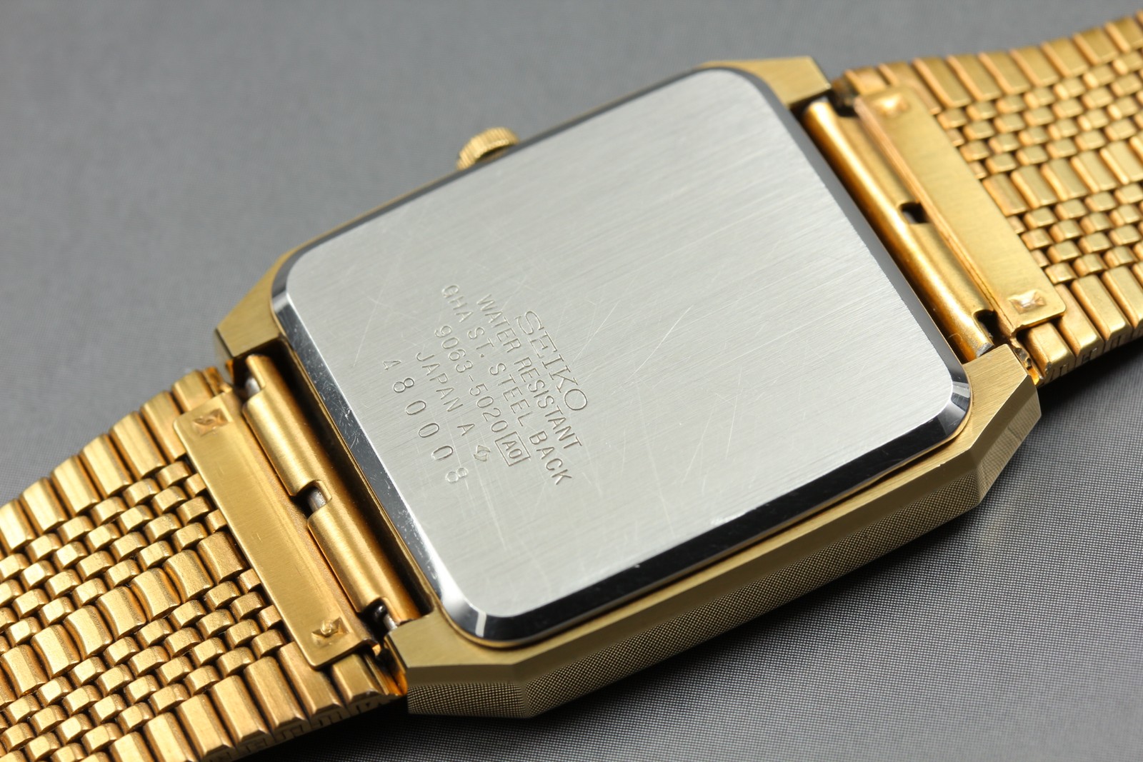 [Near MINT] Seiko Majesta 9063-5020 29mm Gold DayDate KANJI/ENG Qz Mens Watch
