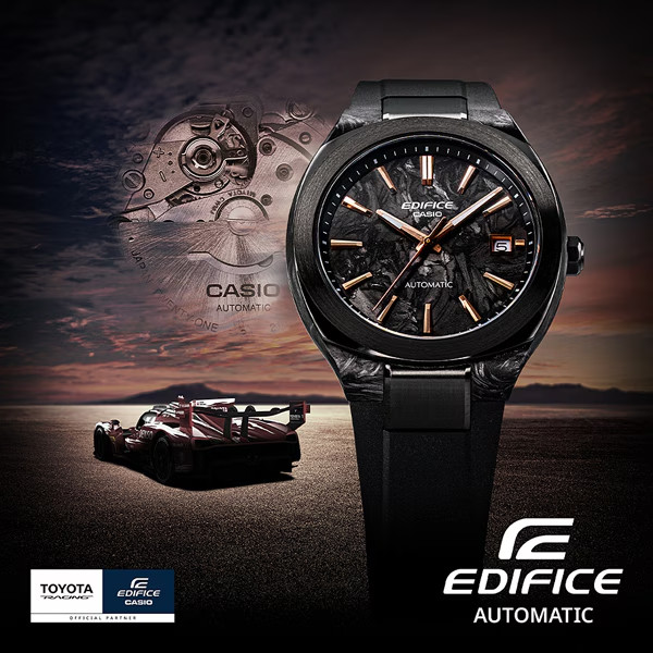 CASIO EDIFICE EFK-200XPB-1AJF Automatic Men’s Carbon Black Watch