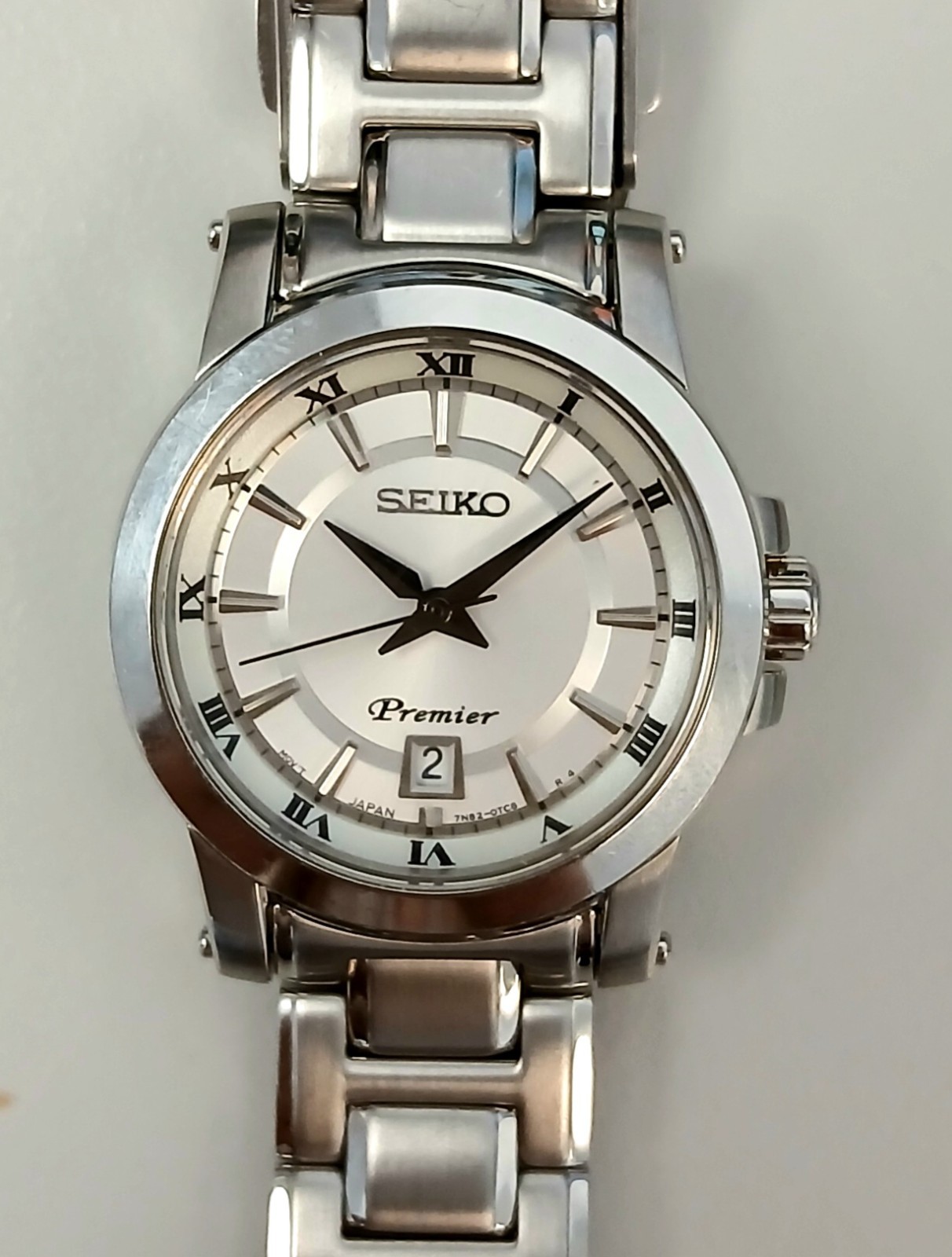 Seiko Silver Women’s Watch 7N82-OHPO Japan/ Parts