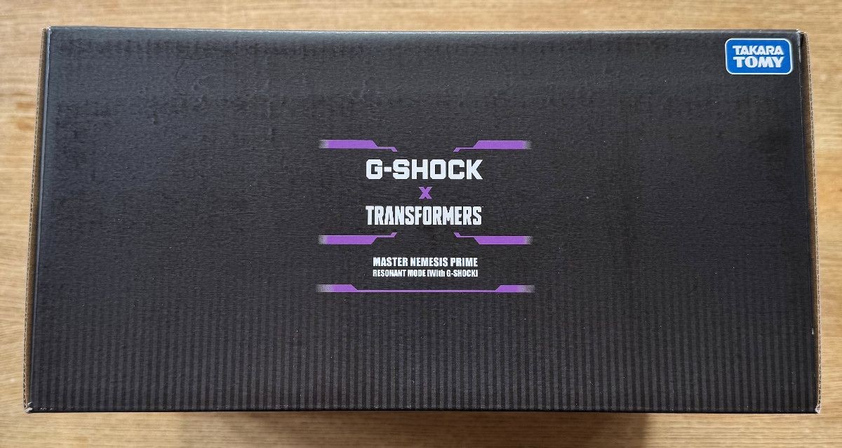 G-SHOCK × TRANSFORMERS Master Nemesis Prime Resonant Mode DW5600TF19-1JR