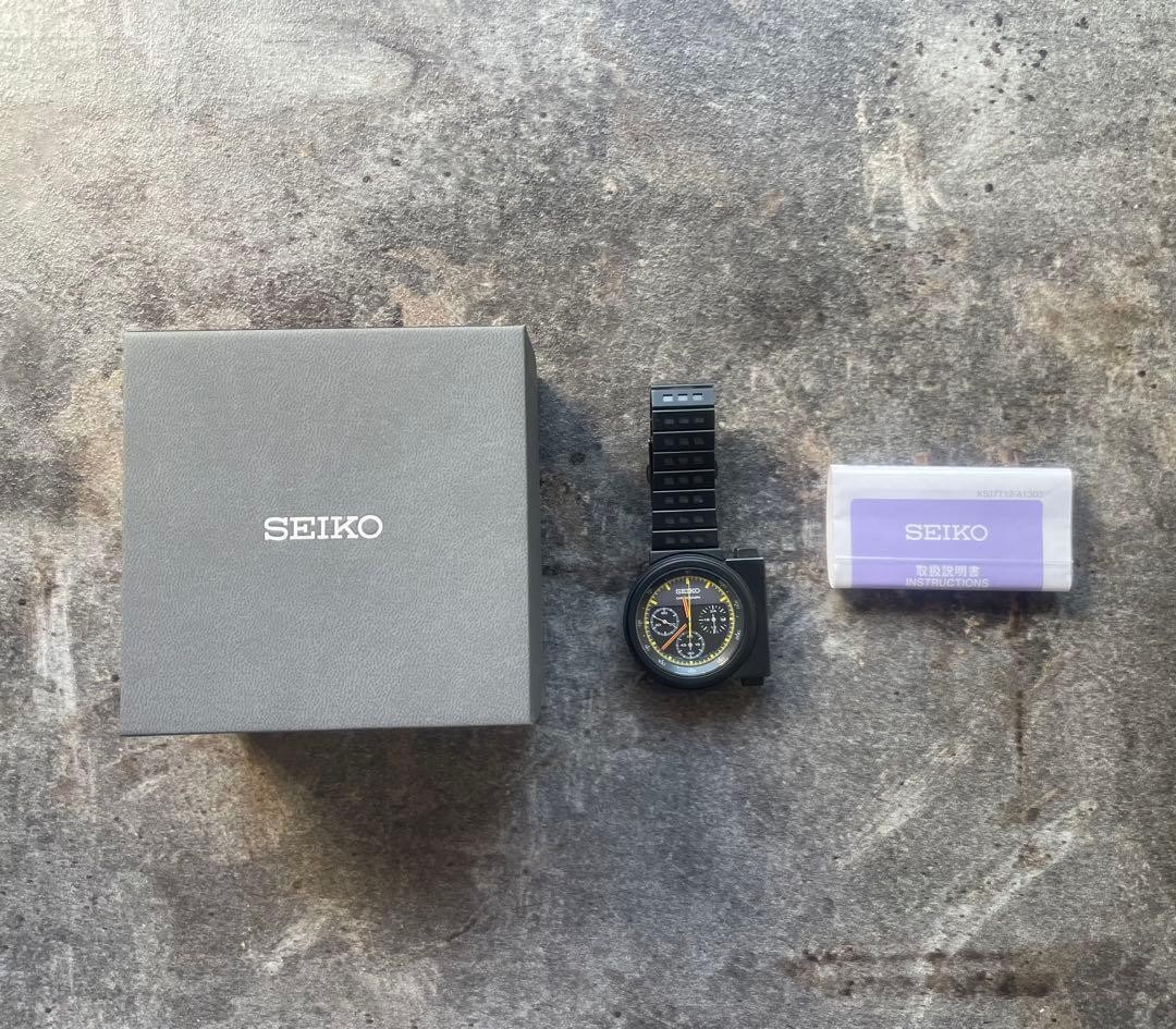 Seiko x Giugiaro Design SCED037 7T12-0BM0 Alien Chronograph Limited Watch