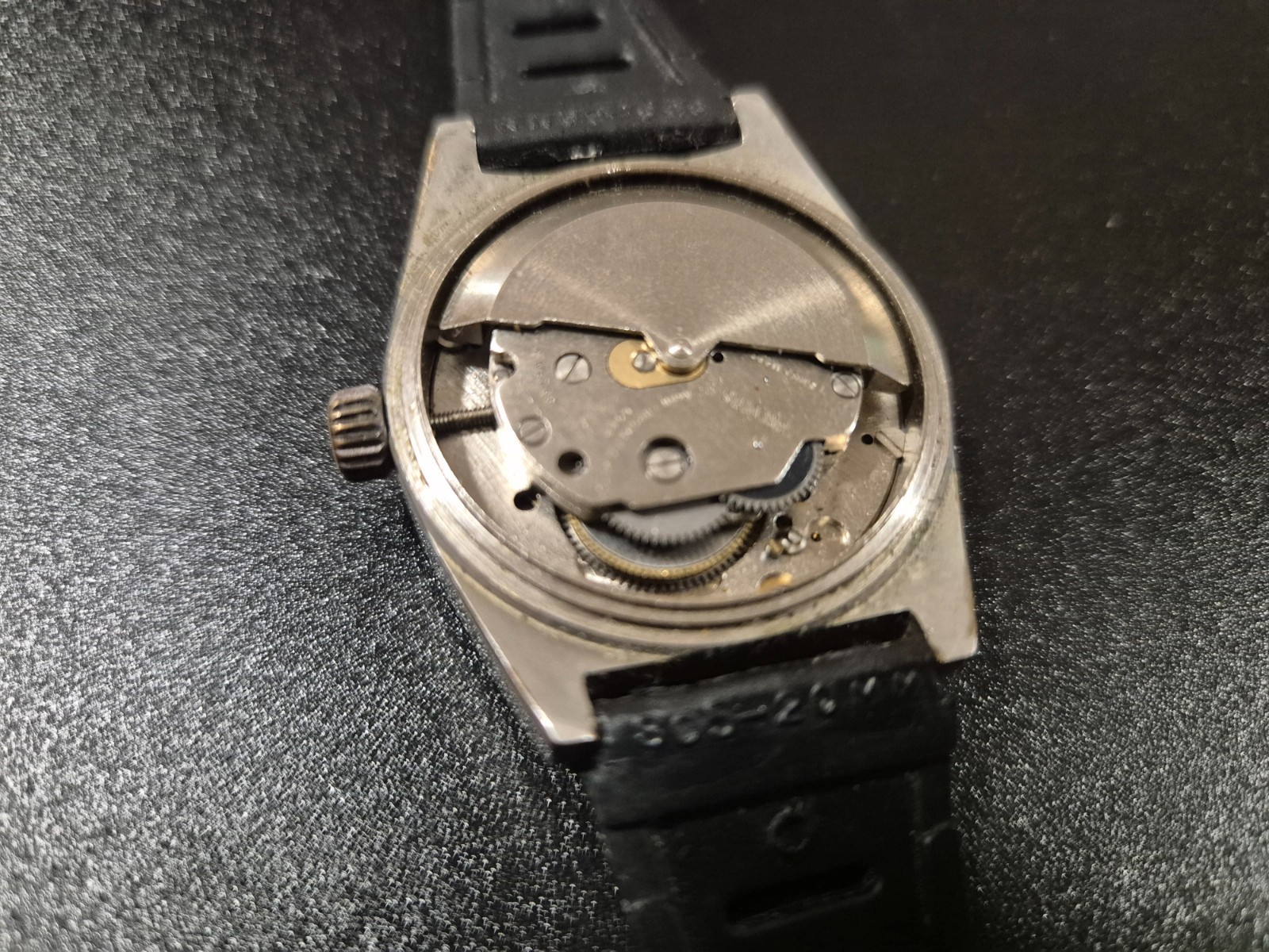 Rare Mens Vintage TRAFALGAR 25 J Swiss Made Automatic Divers Style Wristwatch