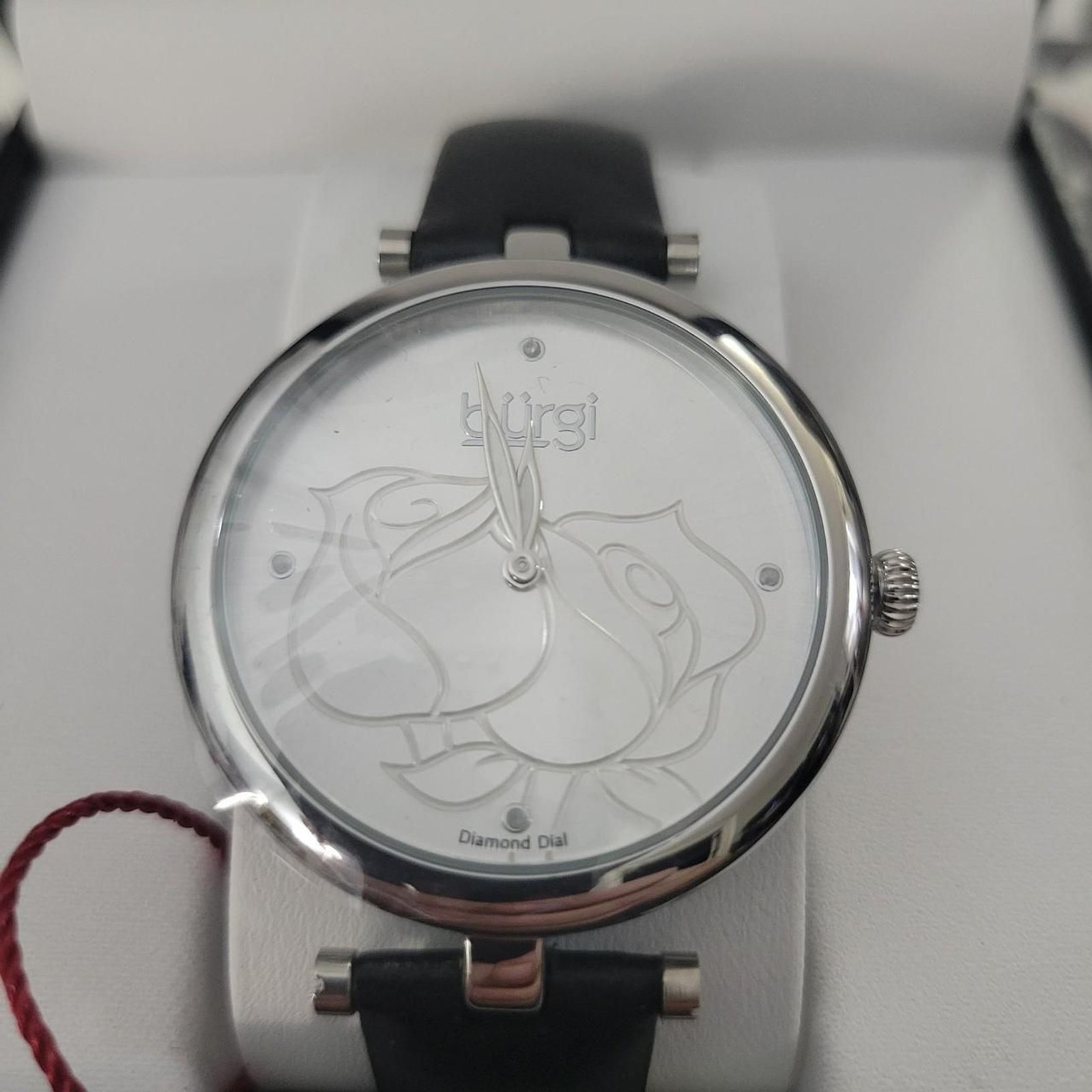No-brand Women’s Black and Silver Watch