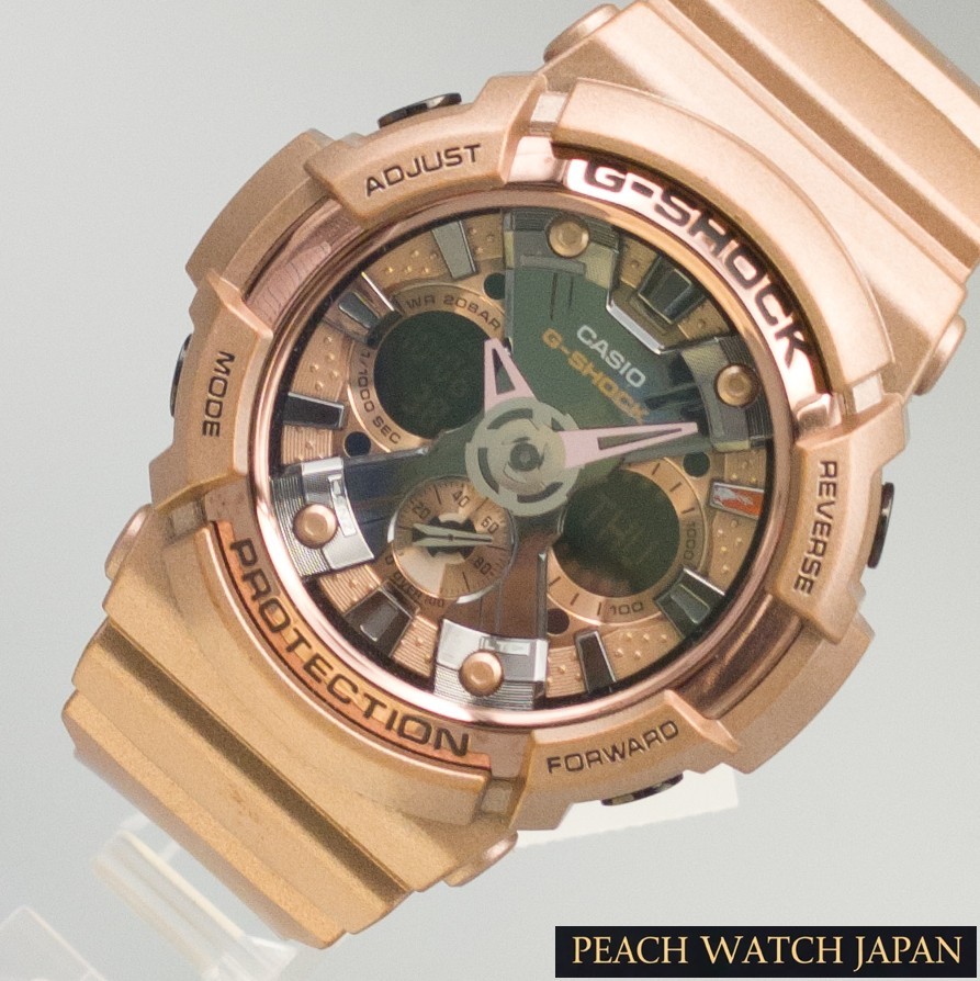 [NOS] CASIO G-SHOCK Garish Gold GA-200GD-9B Rare Ex-Display Working 8.27″ (21cm)