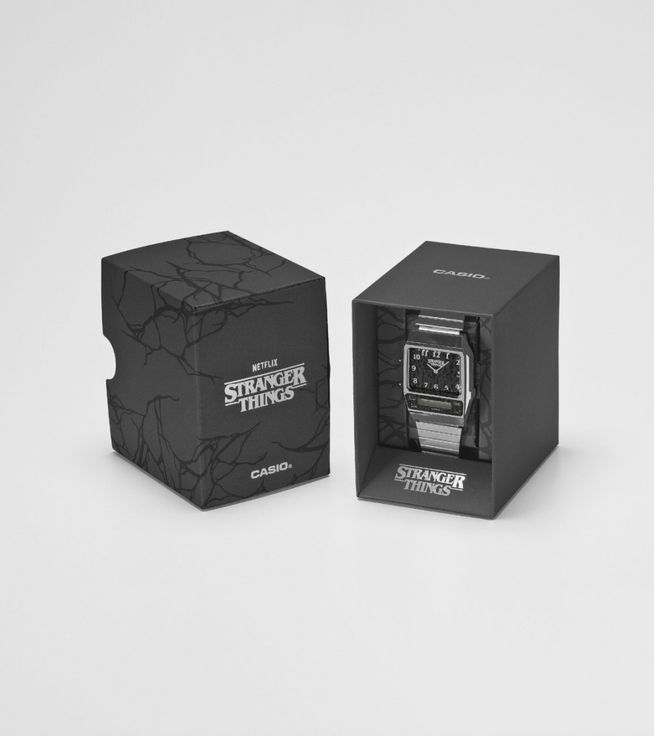 Casio Stranger Things collaboration watch VINTAGE collection AQ-800EST-1