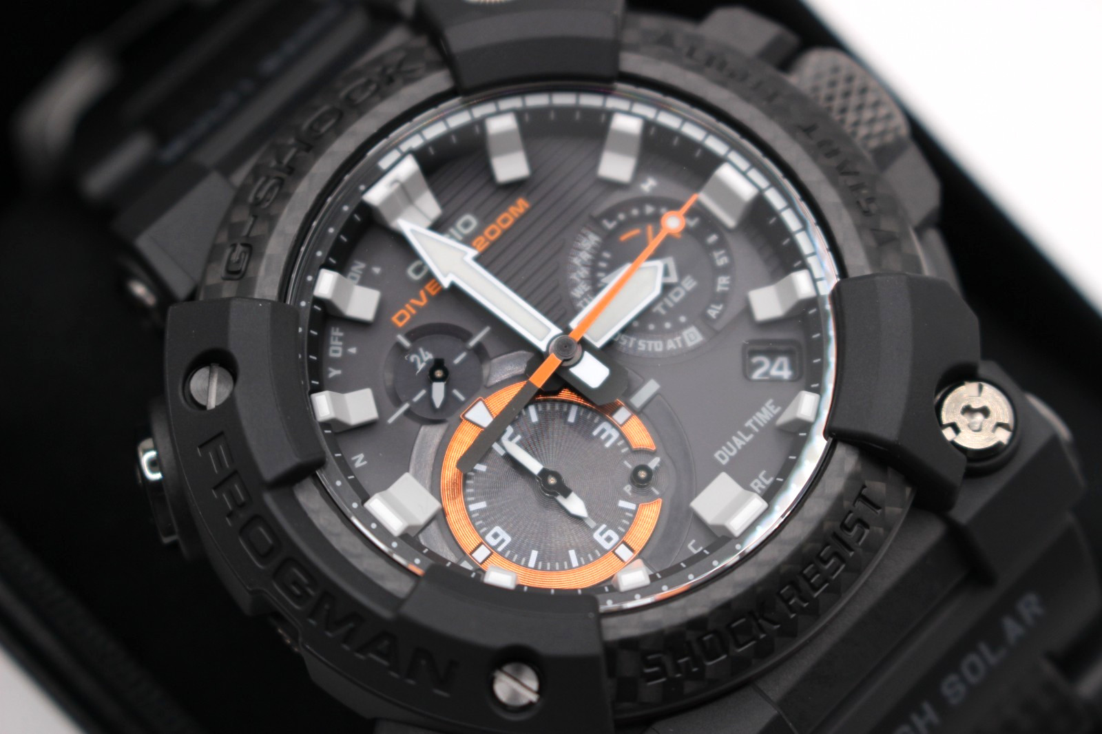 CASIO G-SHOCK GWF-A1000XC-1AJF MASTER OF G FROGMAN Composite Band Men Watch 140g