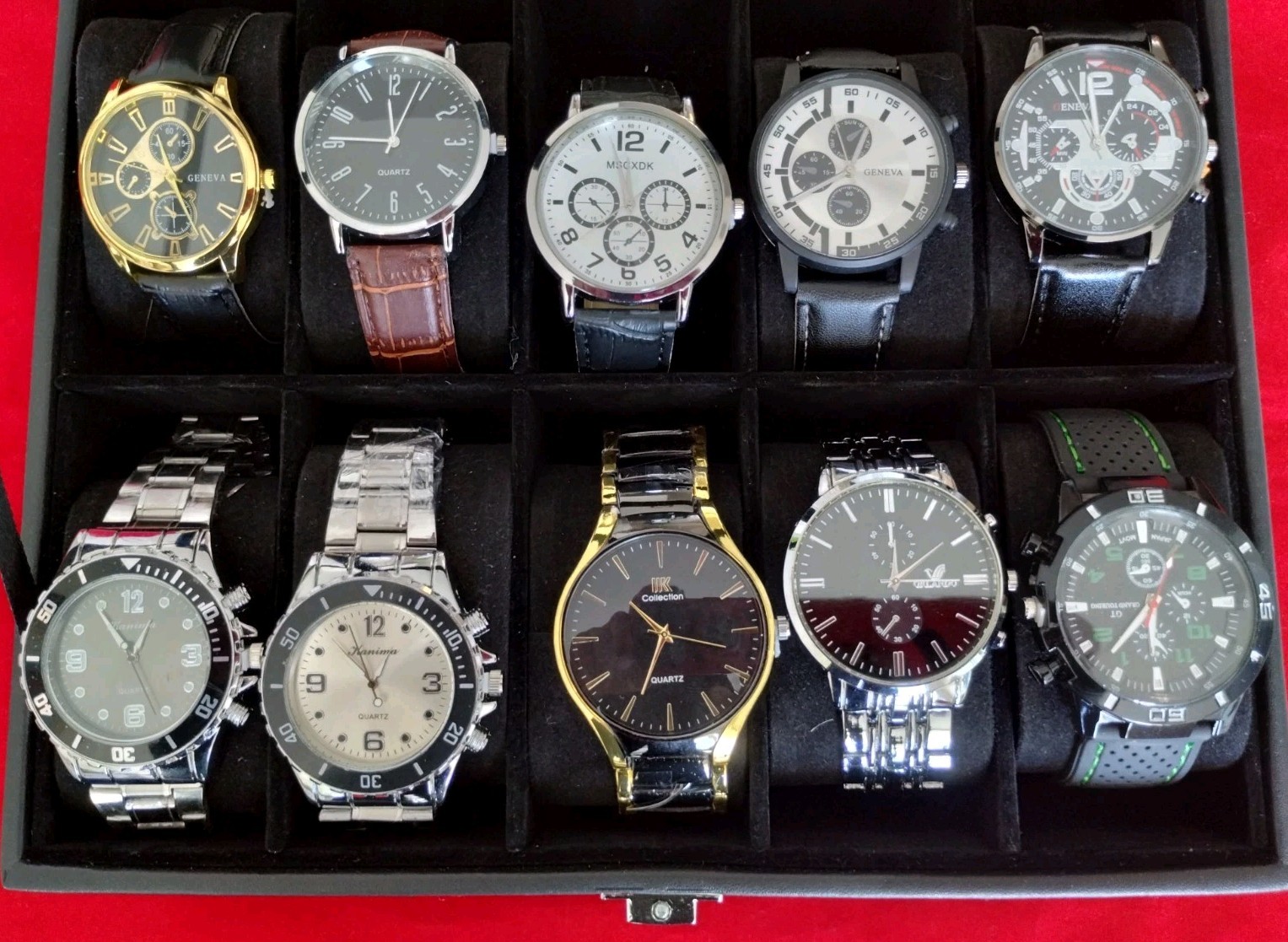 Set10 NEW Men’s Watches CLOSEOUT OVERSTOCK CLEARANCE DEAL Men Watch Lot IPHON 38