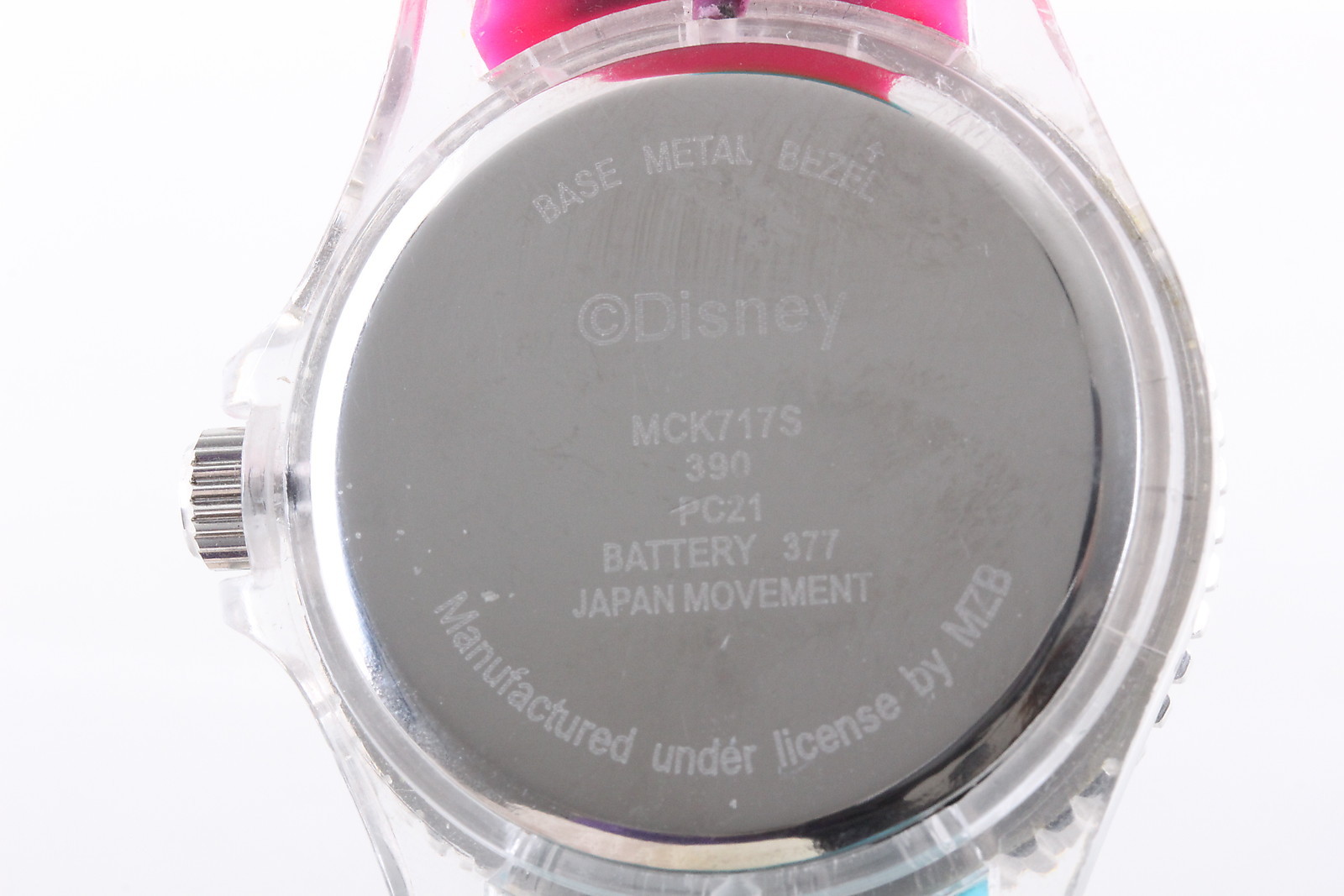 DISNEY MICKEY MOUSE MCK7175 MULTI COLORED STRAP NEW BATTERY WRISTWATCH 6697