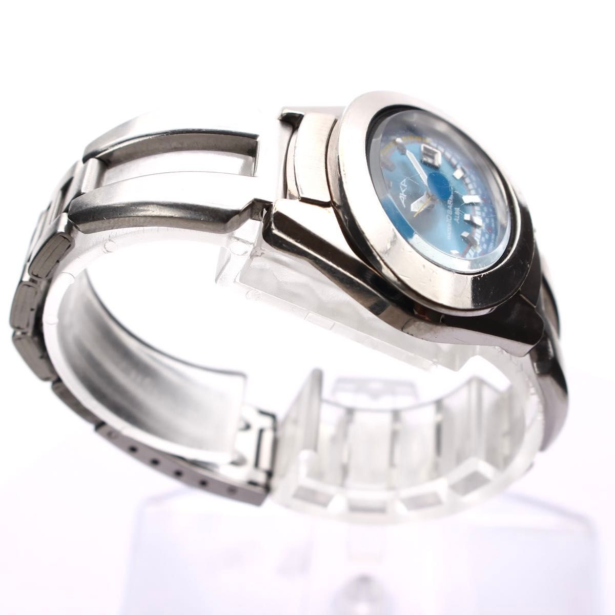 Rare SEIKO ALBA AKA Quartz Wristwatch Y2K Vintage Boys Size V782 5A40 Rare Worki
