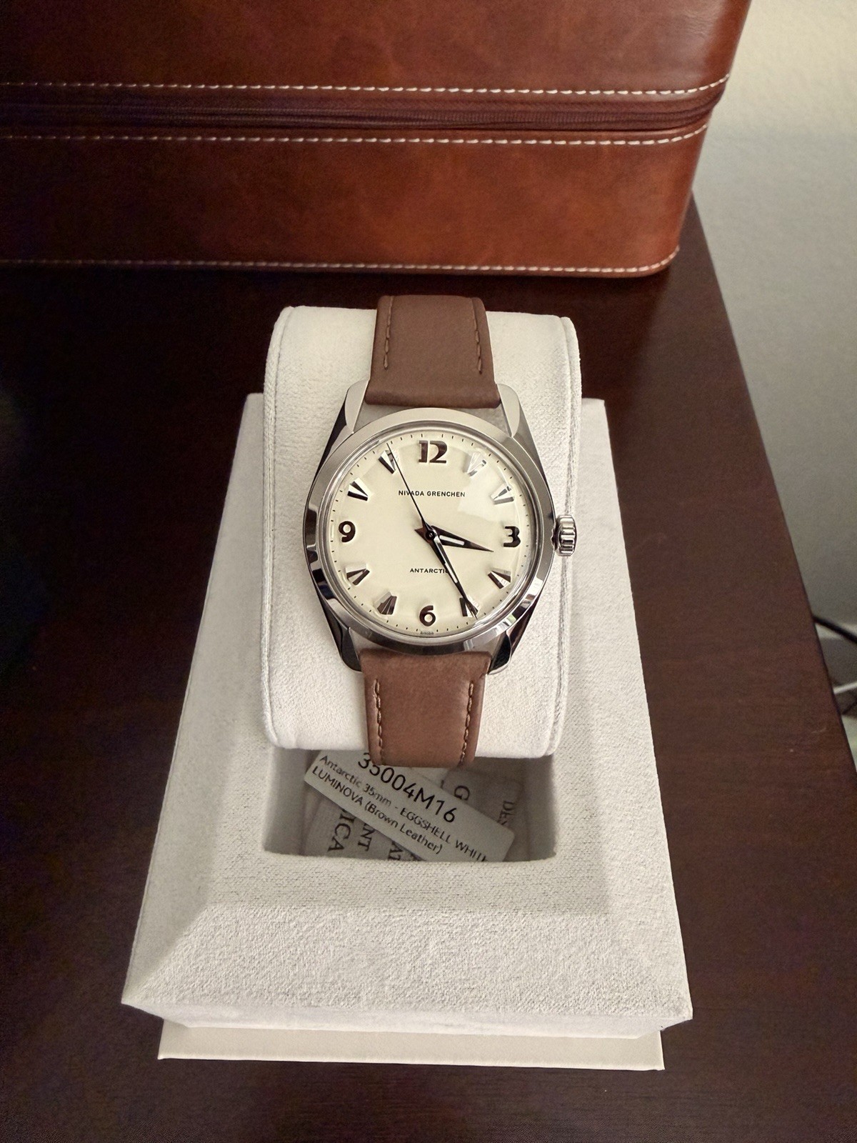 Nivada Grenchen Antarctic 35mm Men’s Hand-Wound Wristwatch PRE-OWNED READ DESC