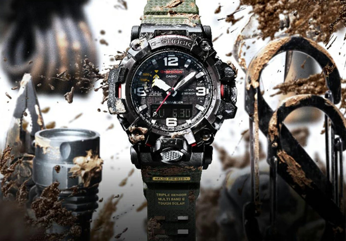 【CASIO】G-SHOCK Mudmaster GWG-2000-1A3JF Tough Solar Bluetooth Japan Model DDP