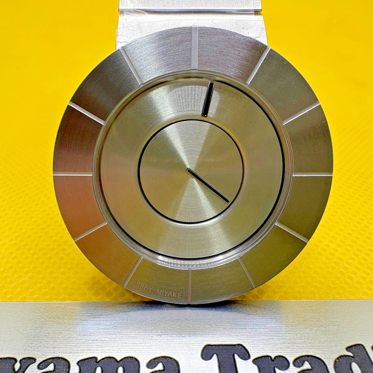 ISSEY MIYAKE NY0N001 Silver Men Watch Bracelet Type New in Box from Japan🔥