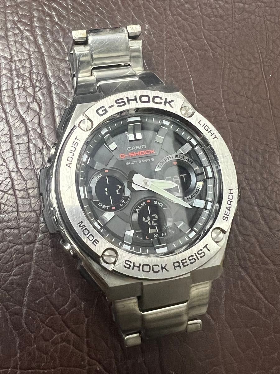 CASIO G SHOCK G STEEL GST W110D Radio Solar Multi Band 6