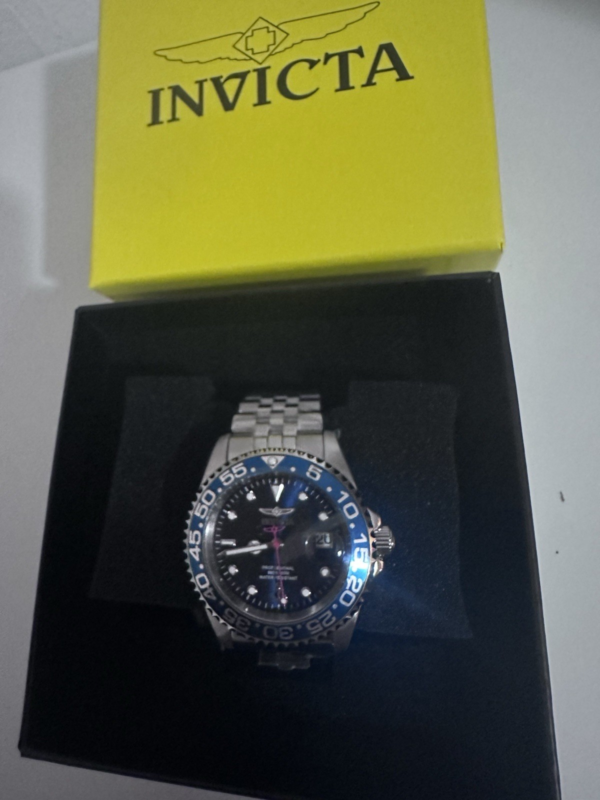 48664-Invicta lady 38 mm Stainless Steel steel Blue Dial Pc32 Quartz