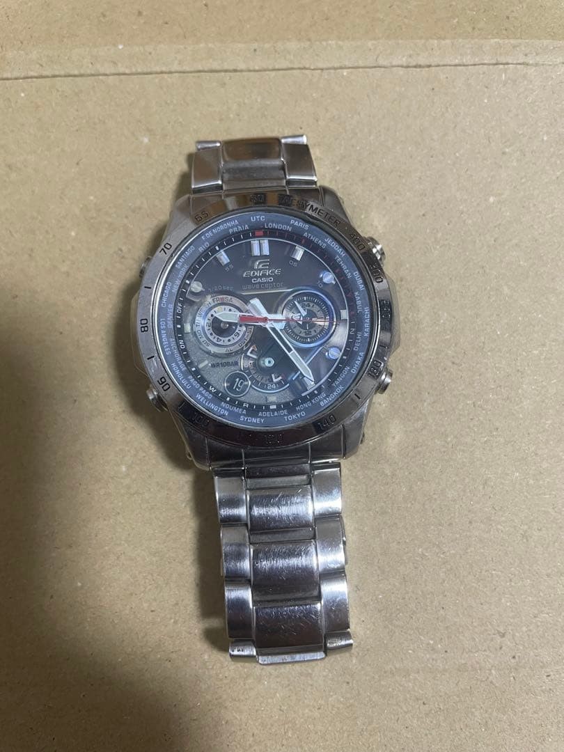 CASIO EDIFICE EQW-1000D Radio-Controlled Solar USED