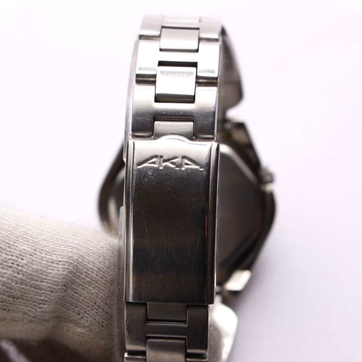 Rare SEIKO ALBA AKA Quartz Wristwatch Y2K Vintage Boys Size V782 5A40 Rare Worki