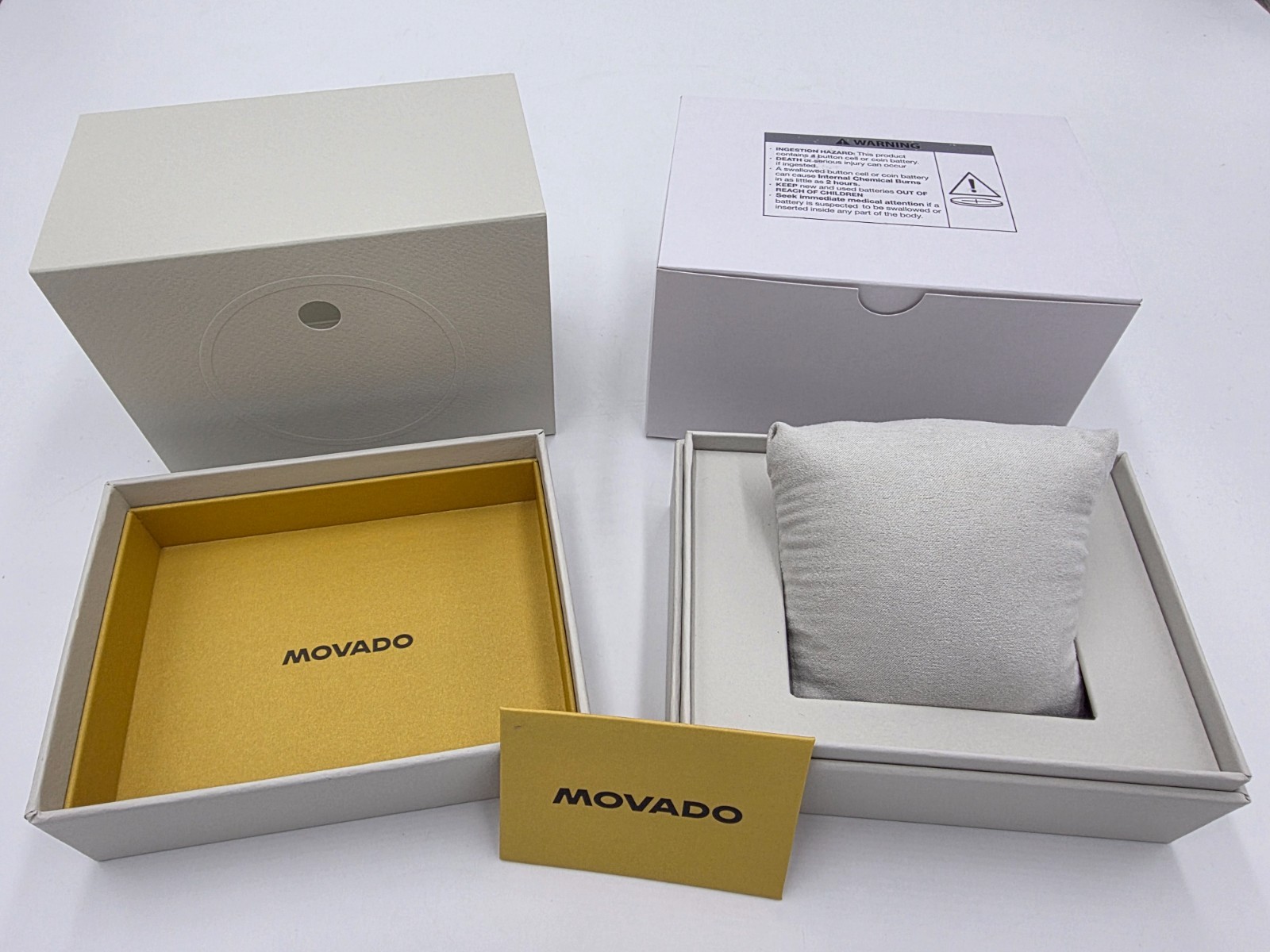 MOVADO BOLD 3601007 TREND GOLD DIAL GOLD STAINLESS STEEL BANGLE WOMENS WATCH