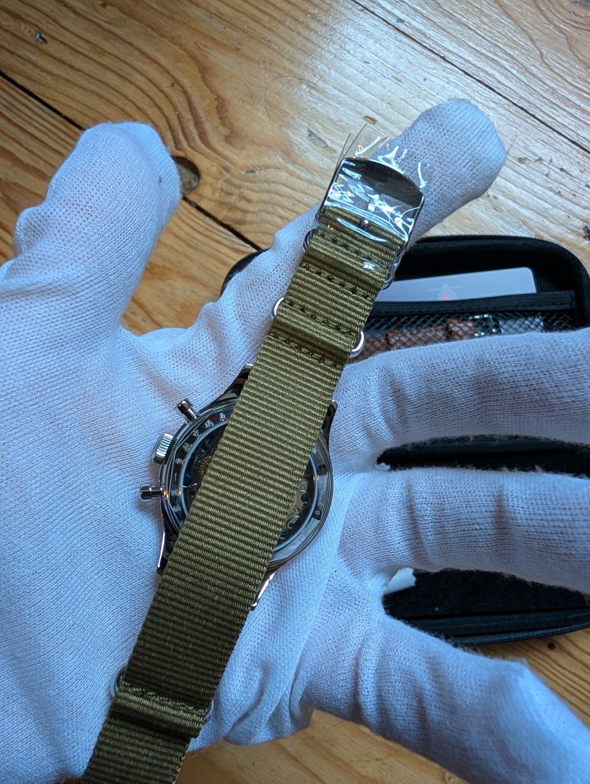 NEW 38mm Seagull 1963 Air Force Pilot Chronograph ST1901 Mechanical Watch