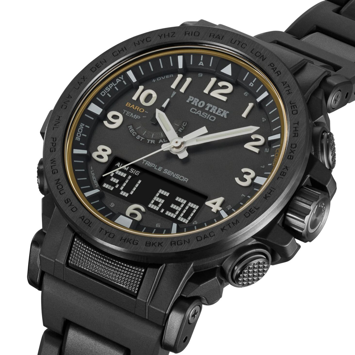 CASIO PRO TRECK PRW-51FC-1JF Climber Line Metal Biomass Resin Radio Solar Watch