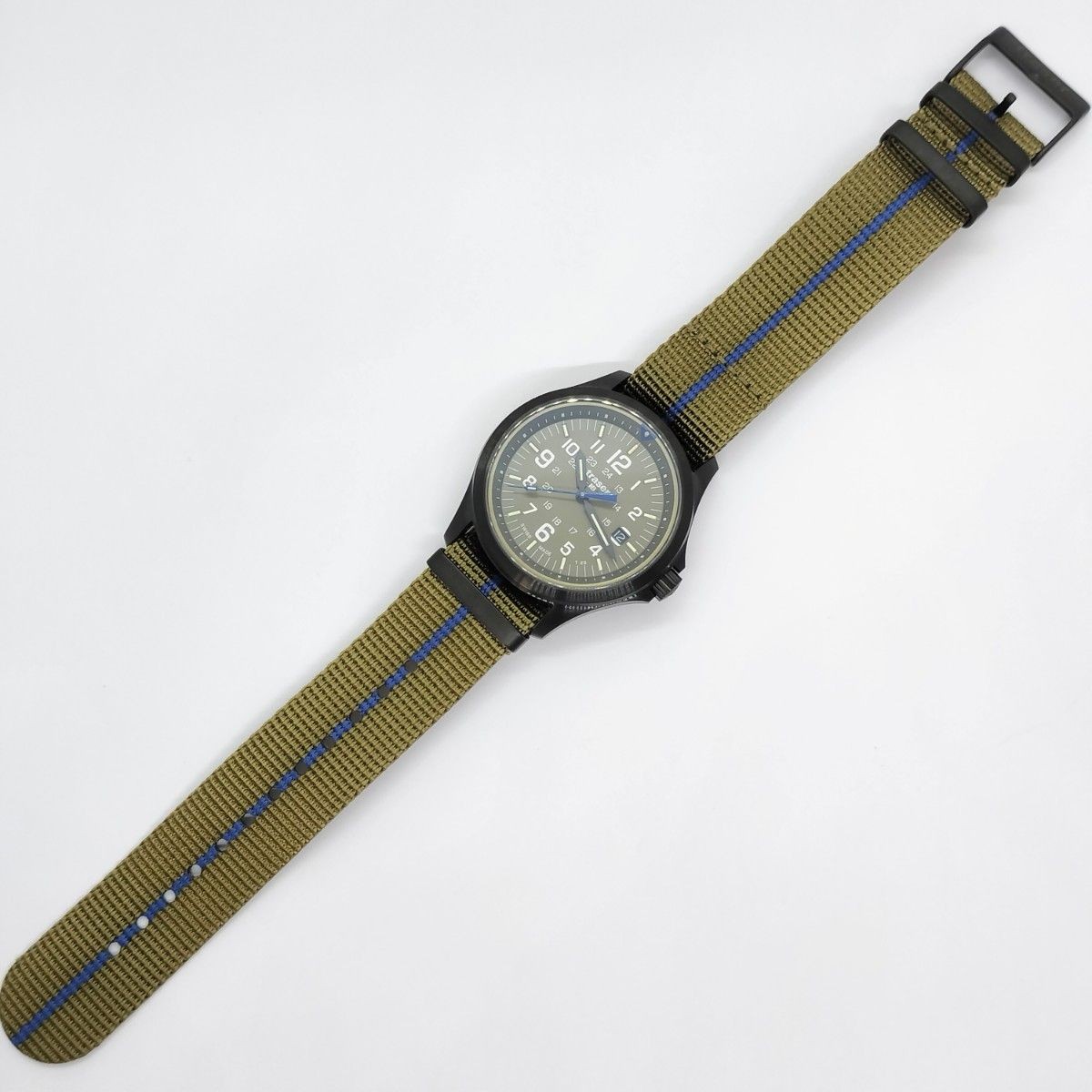 Traser P67 Officer Pro Khaki 111074 Quartz 42mm Watch Box Card 14 to 21cm