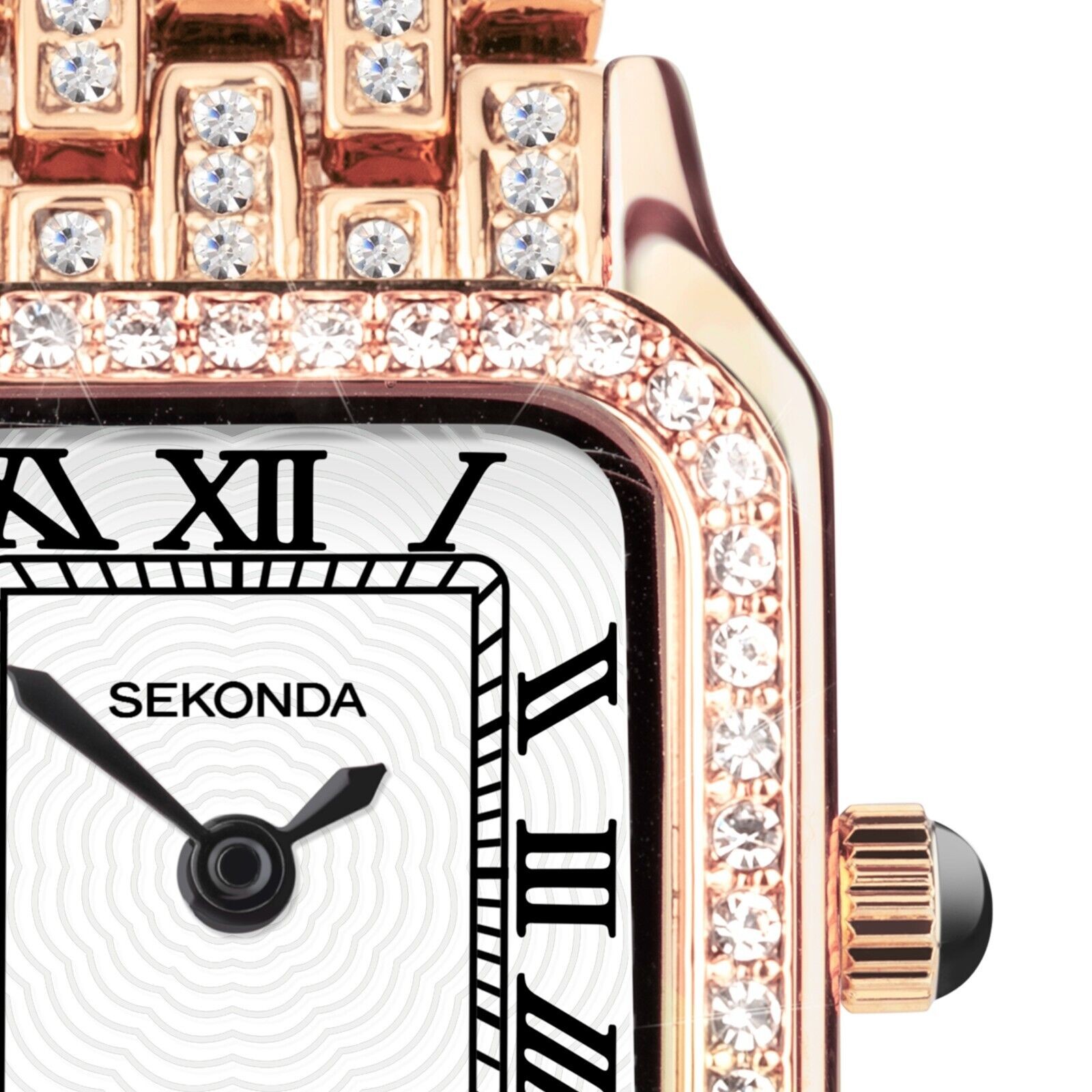 Sekonda Rose Gold Monica Classic Cocktail Womens 22mm Analogue Watch