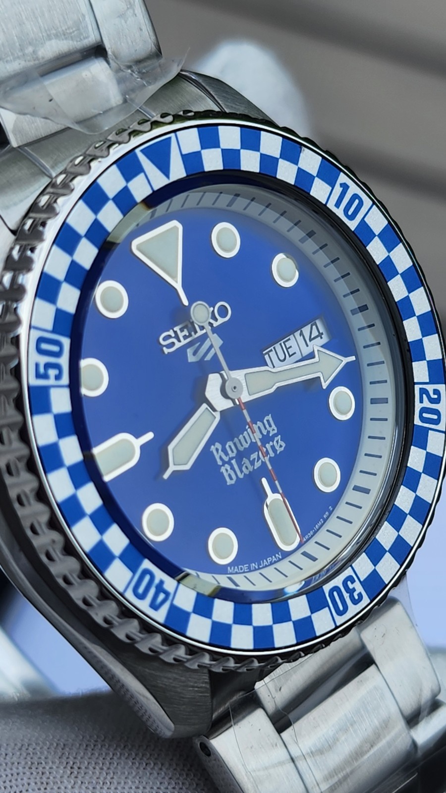 Rowing Blazers x Seiko Limited Edition Watch Set Green & Blue NEW