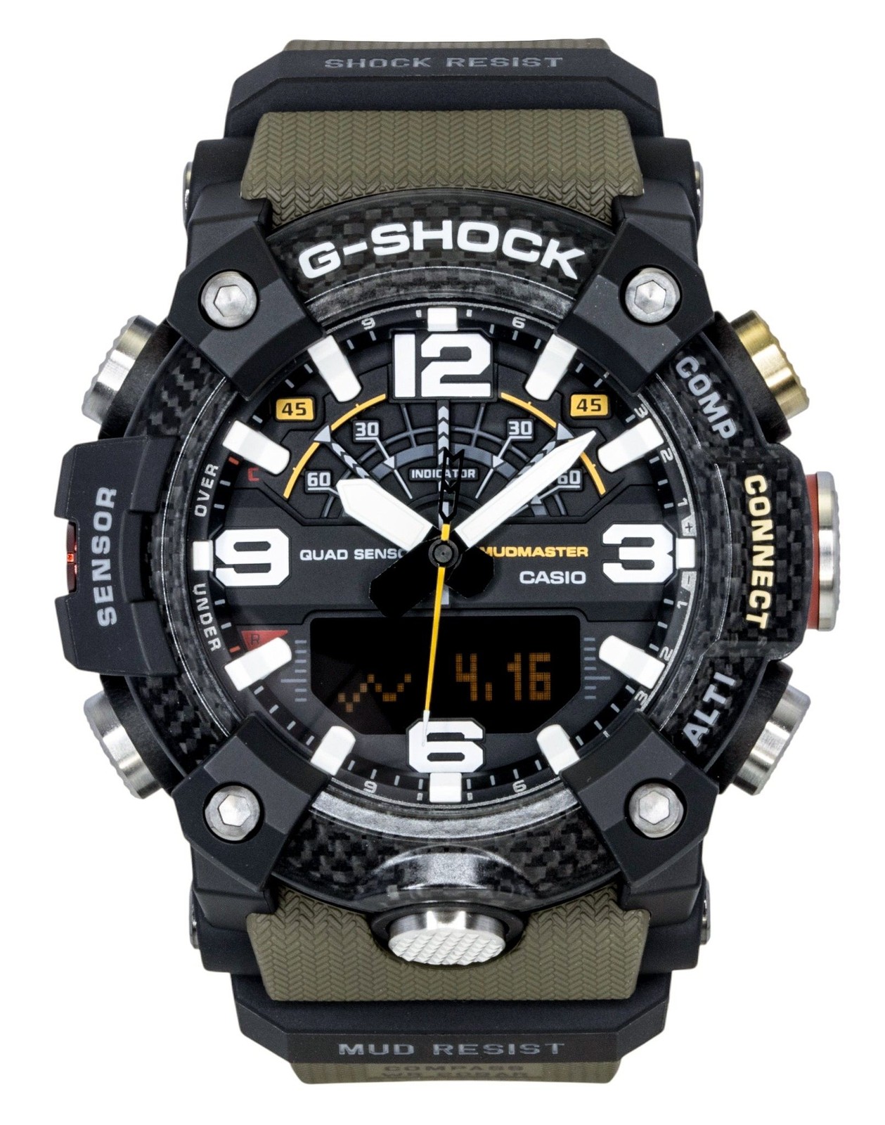 Casio G-Shock Bio-Based Resin Strap Black Dial Quartz GG-B100X-1A3 Men’s Watch