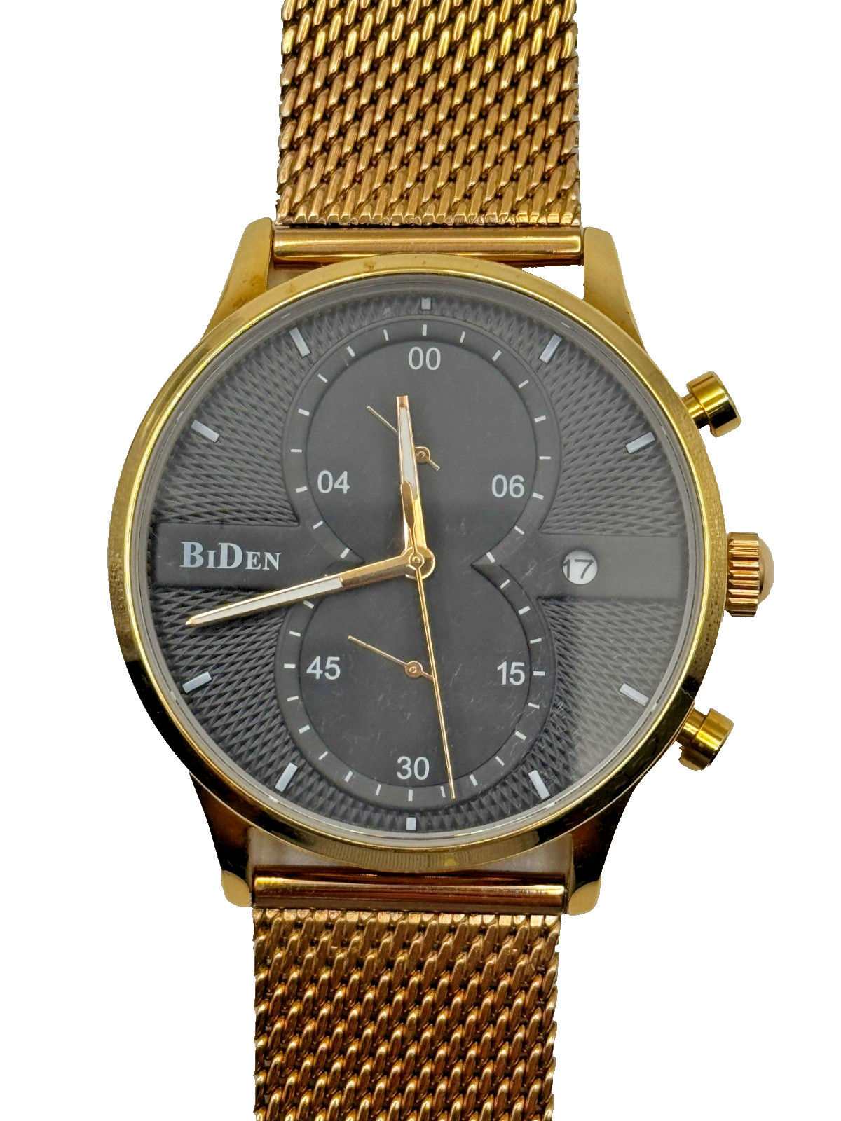 BiDen Men;s Chrono watch with date function
