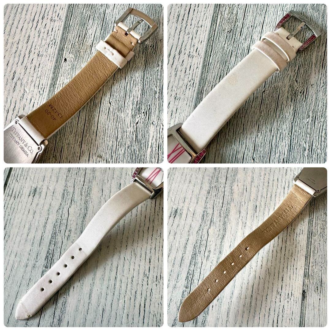 TIFFANY&Co Watch Gemea Pink Used From Japan Check description