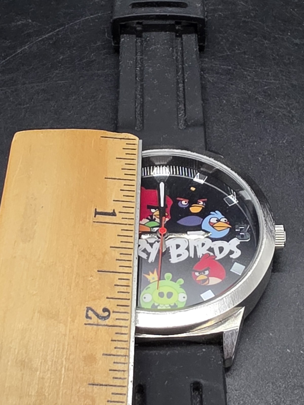 2009-13 HUGE ANGRY BIRD ROVIO ENERTAINMENT WATCH VIDEO GAME Needs New Battery