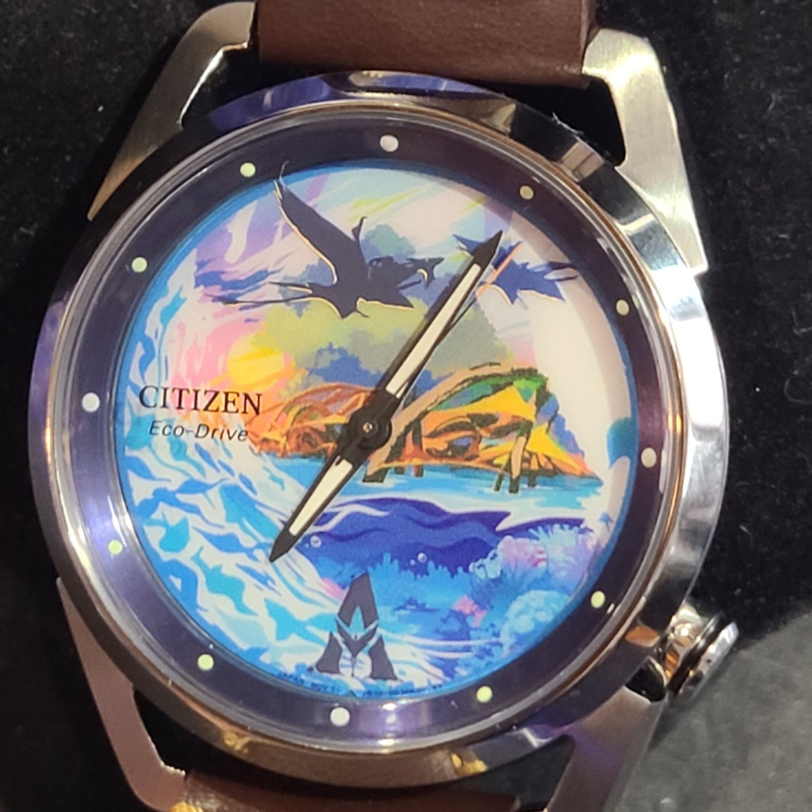 Citizen Eco-Drive Avatar Pandora Solar Watch AW2060-02W Ready To Wear See Video