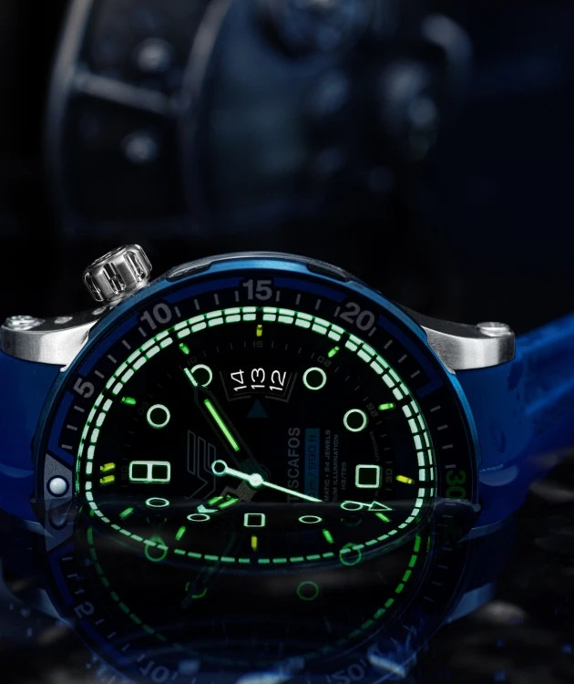 Vostok-Europe Batiscafos NH35-511E768 Automatic Tritium Dive Watch 300M New