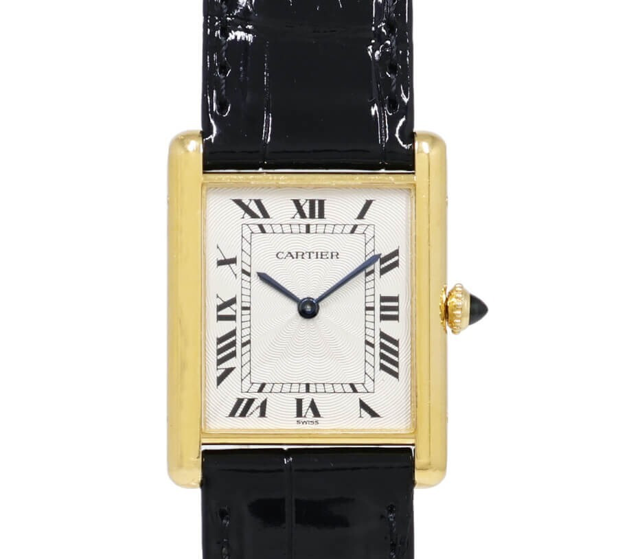 Cartier Tank LC Extra Flat LM size Ref.96065 18KYG Cal.21 Manual 23.5mm Ladies