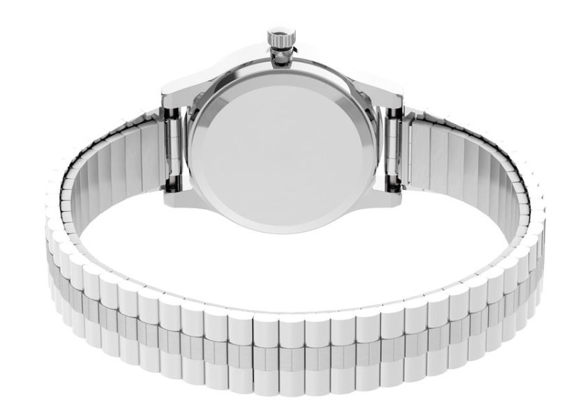 Women’s Timex Indiglo Expansion Band Watch NEW – Silver/Mother of Pearl