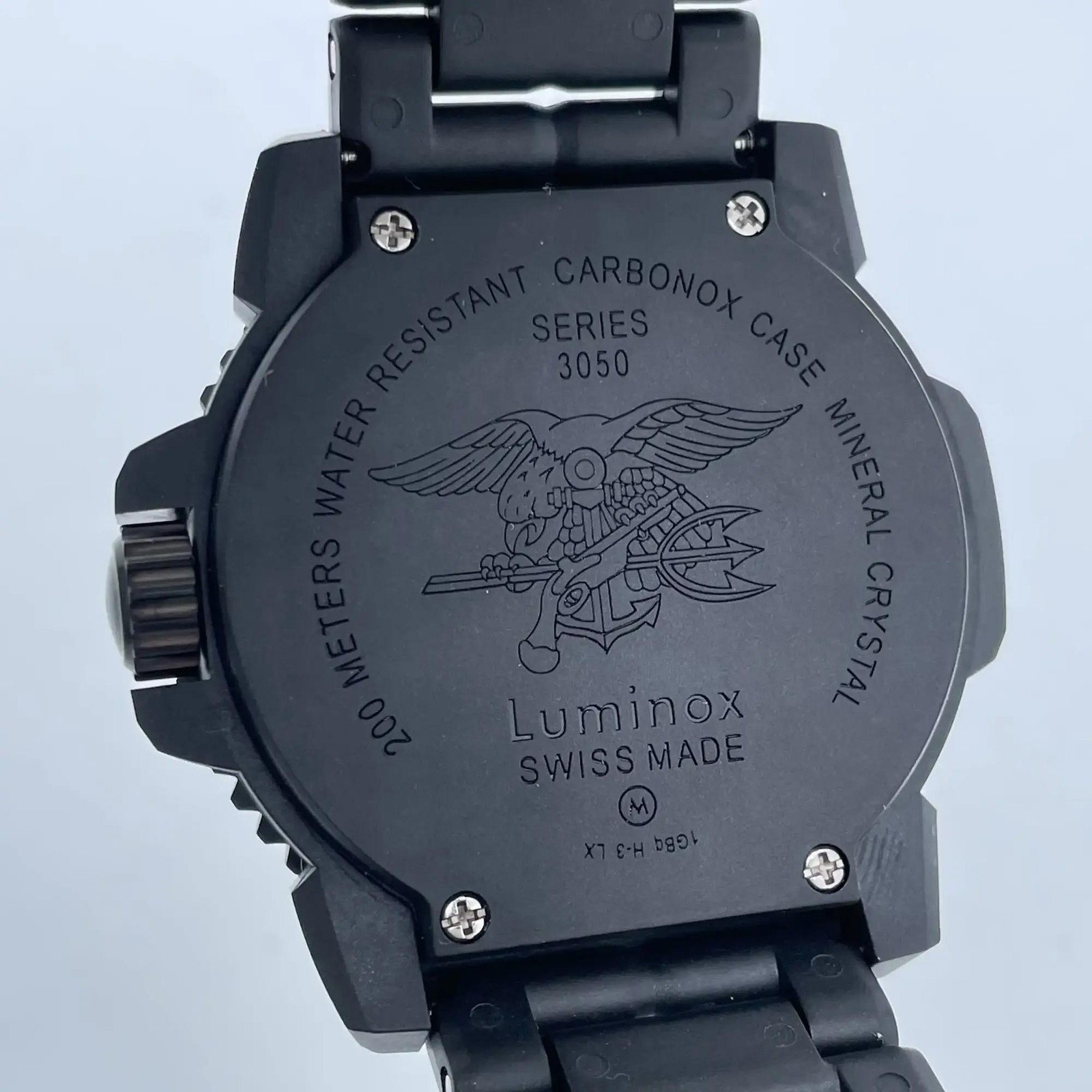 Unworn Luminox XS.3052.BO Navy Seal Colormark 44mm Carbonox Quartz Watch