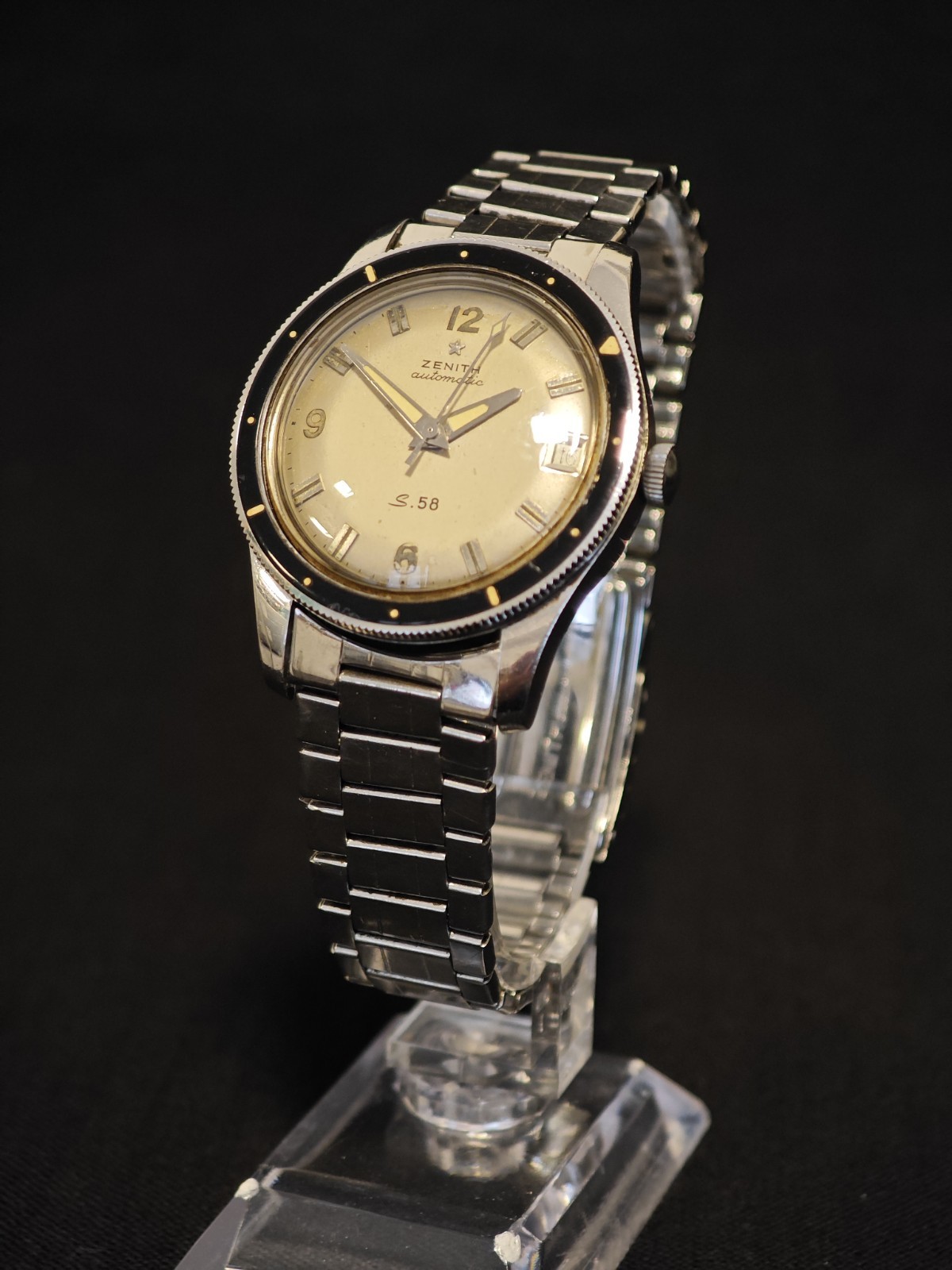 Zenith – S.58 “Scaphandre” Vintage Diver’s Watch – Men – 1960-1969