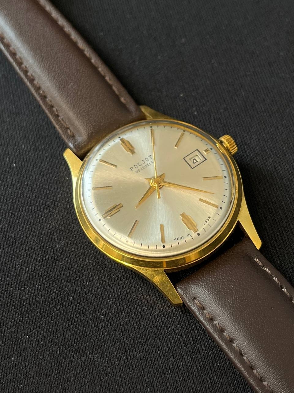 POLJOT De Luxe Automatic 29 JEWELS vintage watch