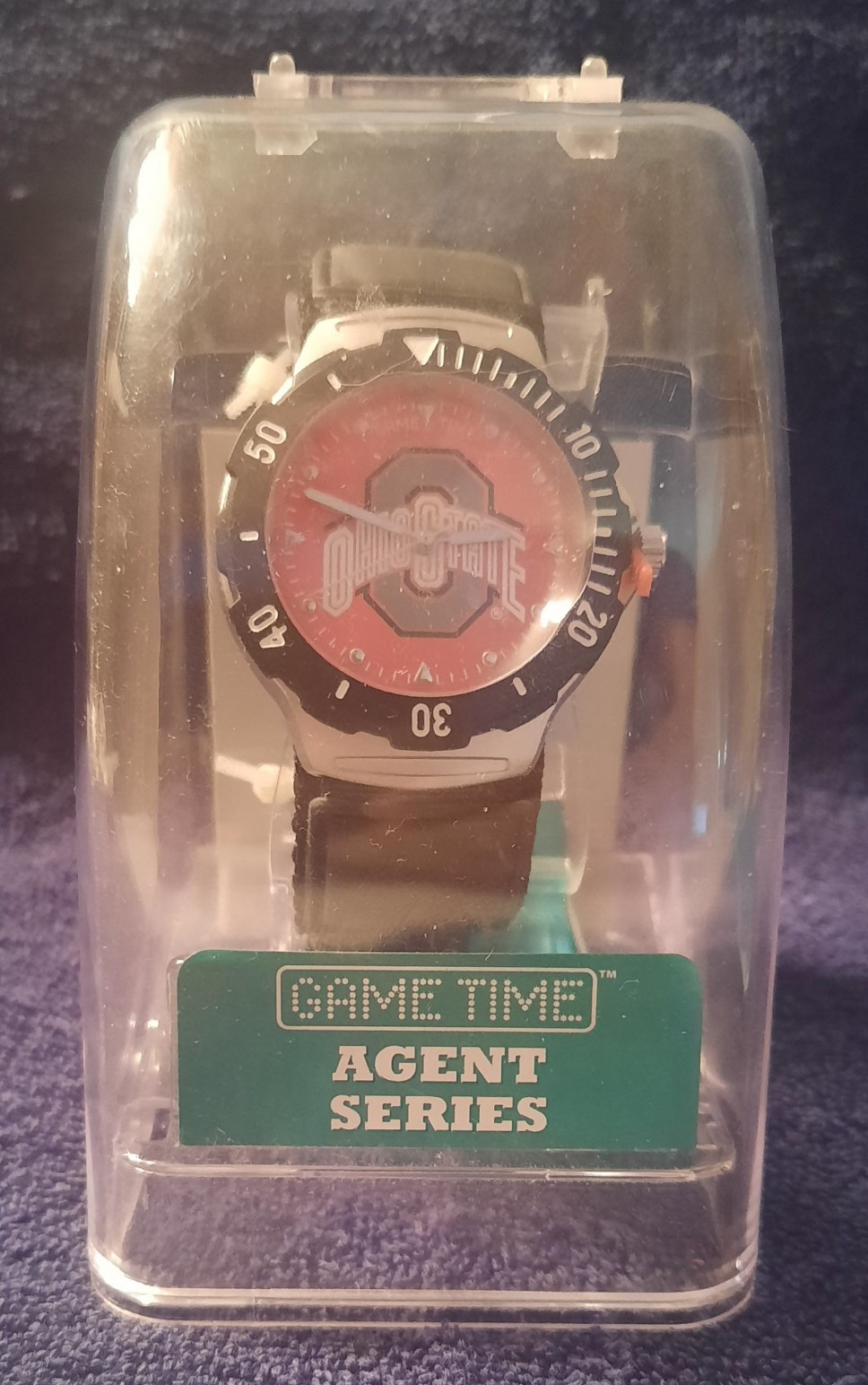 Game Time Agent Series Ohio State Buckeyes Logo Quartz Analog Watch