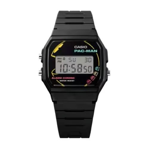 CASIO CLASSIC PAC-MAN collaboration wristwatch F-91WPC-1AJR JAPAN NEW authentic