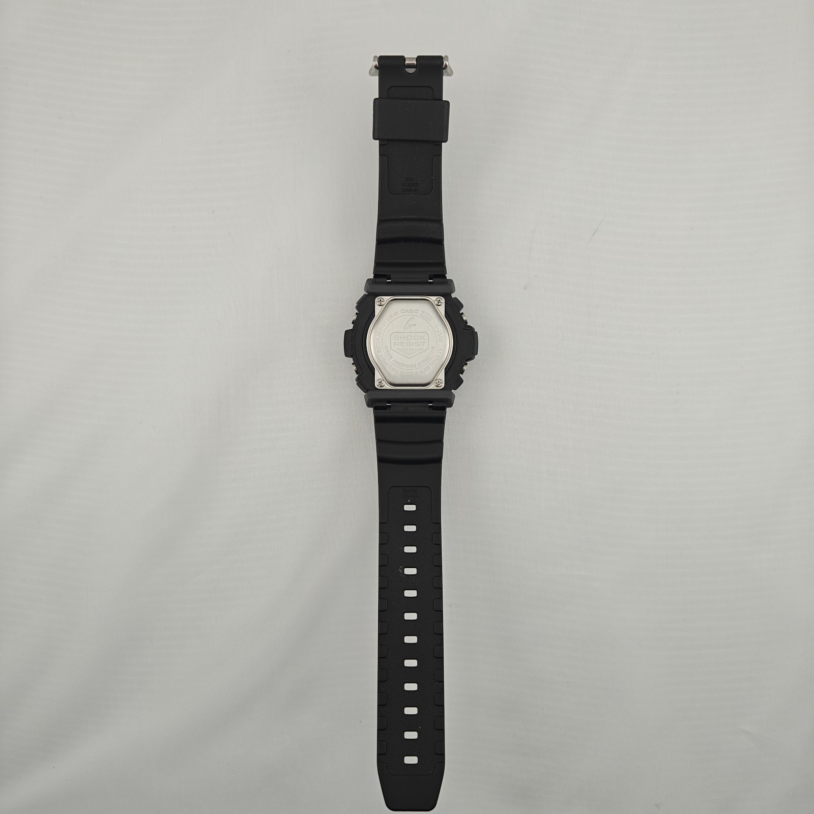 Vintage Casio G-Shock G-2500 Module 2266 Data Memory Digital Watch Black