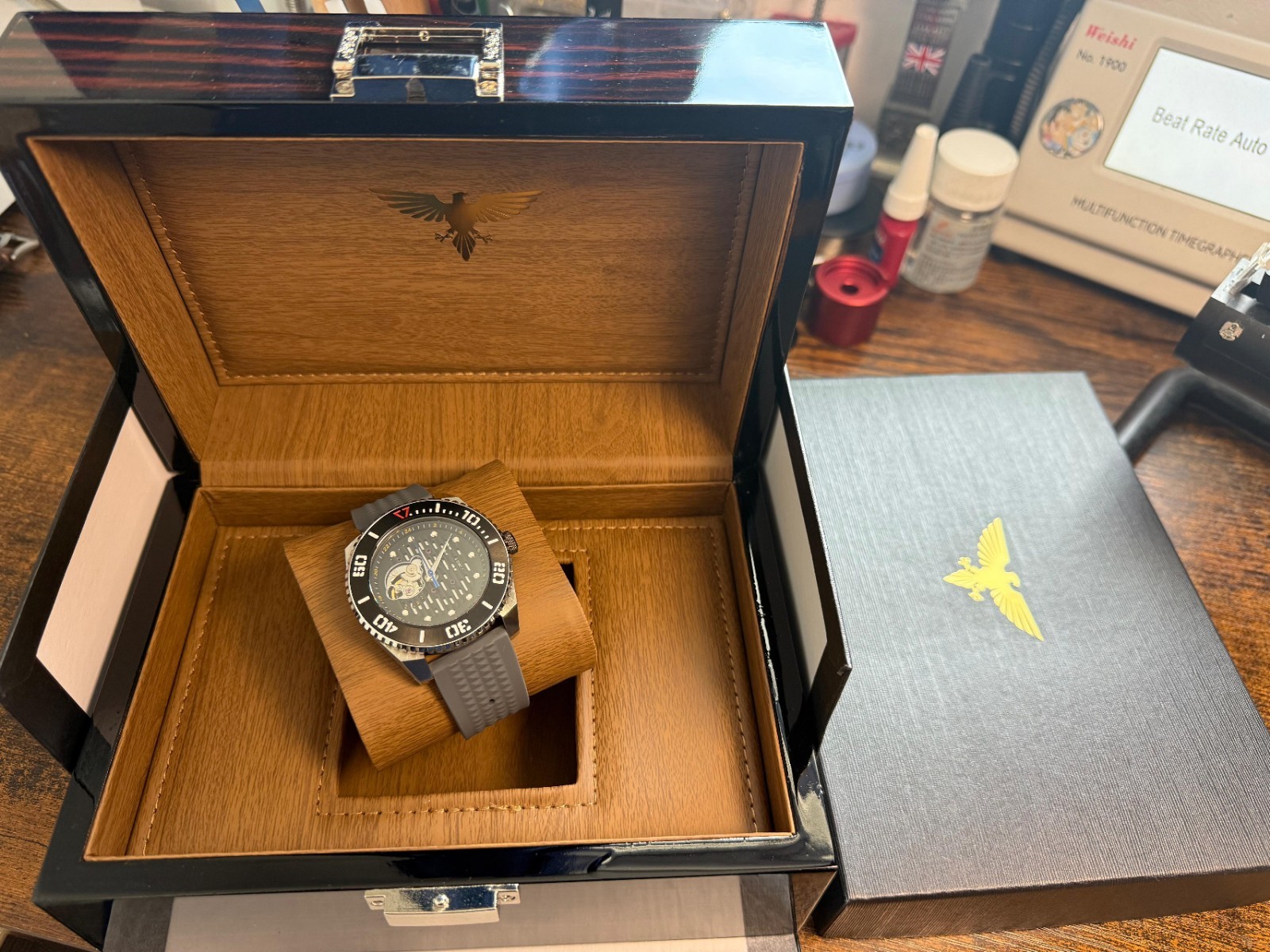 Bespoke Mod Watch Nh39 Automatic Movement Sapphire Glass