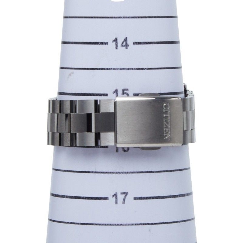 Citizen Attesa Eco Drive Wristwatch H804 T018696 Gray Silver Stainless Steel Men