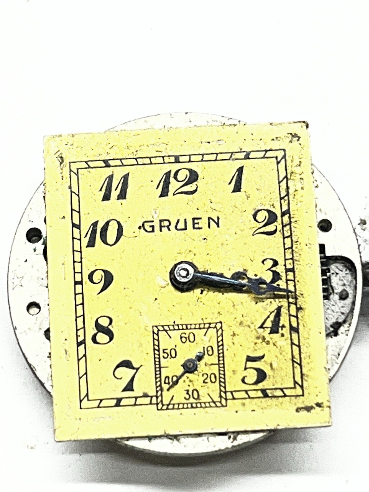 D35 Gruen men’s WW 23.5mm Bad Staff Parts Repair Not Working