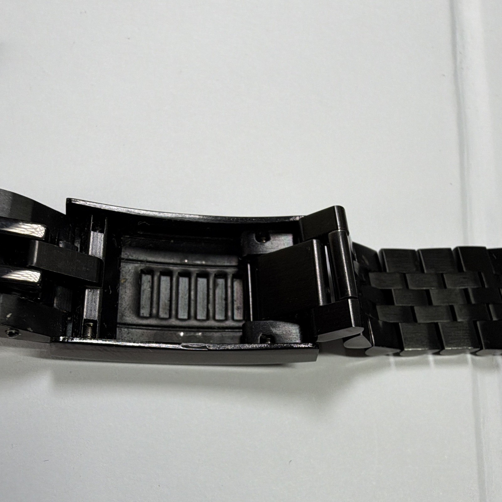 WatchCrunch inspired “Milgauss” Mod Automatic NH35 – on the fly adjust PVD