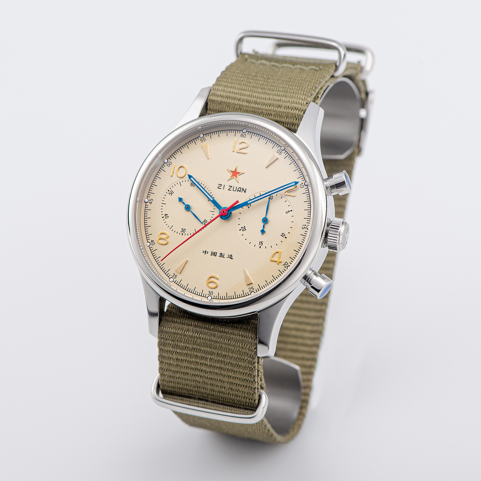 SEAGULL 1963 40mm 2024 Sapphire Upgrade Mechanical Chronograph watch SU1963RD40N