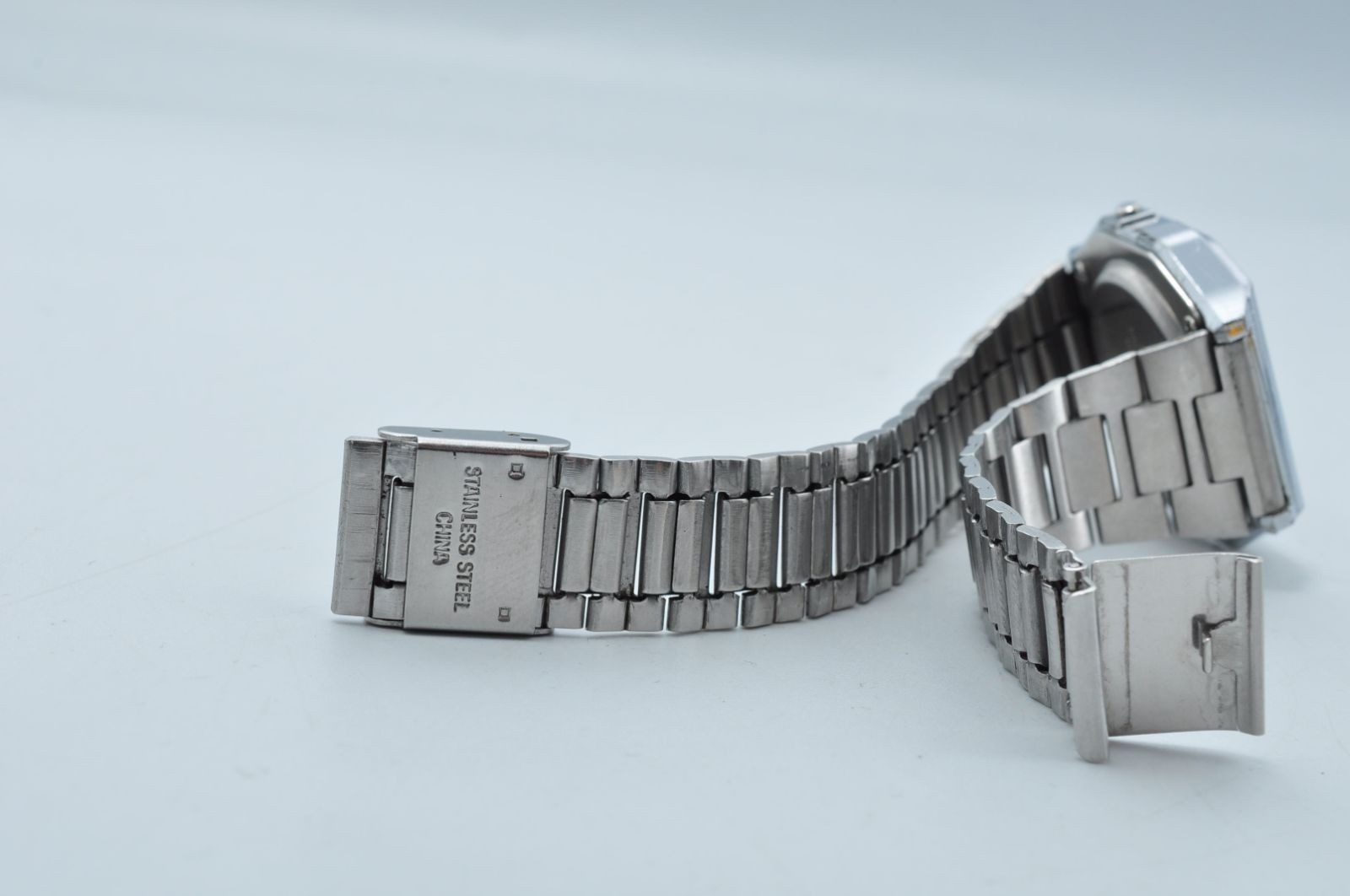 CASIO A158W Quartz Analog Digital Men’s Watch Stainless Steel