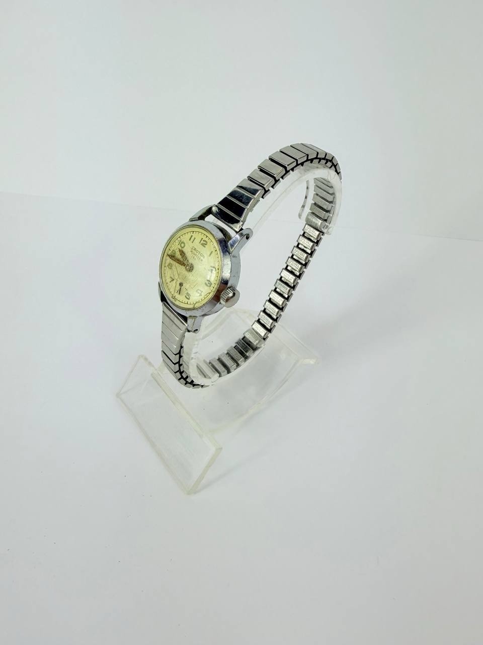 Vintage Croton Aqua Teen Aquateen Women’s Wristwatch Works Swiss Made 17 Jewels